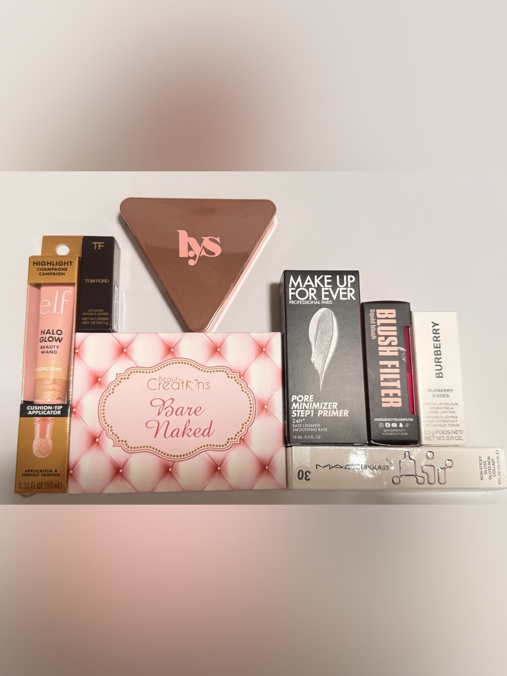 New Makeup Bundle Huda Beauty MAC Burberry Tom Ford LYS MUFE